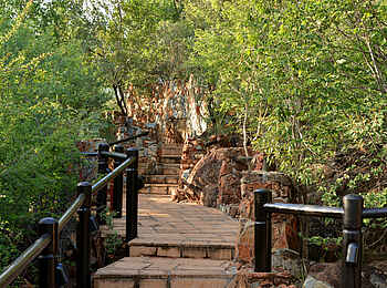 Mateya Safari Lodge: Steg