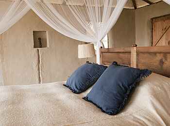 Mkombes House Lamai: Doppelbett