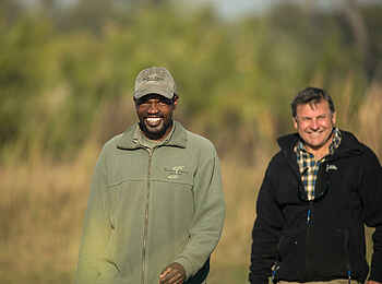 Setari Camp: Zu Fuß