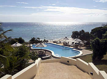 The Manta Resort: Blick auf den Pool The Manta Resort: Blick auf den Pool