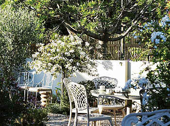 Leisure Isle Lodge: Gartenanlage mit Pflanzen