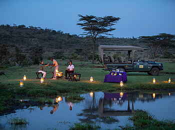 Mara Nyika Camp: Sundowner