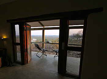 Chobe Elephant Camp: Private Veranda Chobe Elephant Camp: Private Veranda