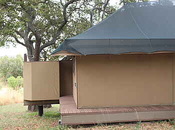 Lemala Kuria Hills: Suite mit Außendusche