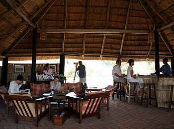 Nsefu Camp: Lounge und Bar