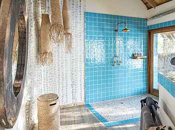 Tongabezi Lodge: Das Badezimmer im Honeymoon House