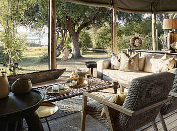 Victoria Falls River Lodge: Gemütliche Loungeecke