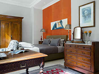 21 Nettleton Boutique Hotel: Lions Head Room Doppelbett