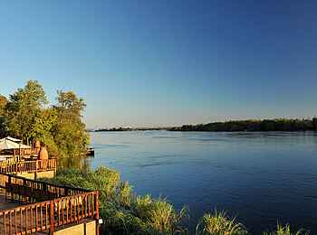 David Livingstone Safari Lodge: Der Sambesi David Livingstone Safari Lodge: Der Sambesi