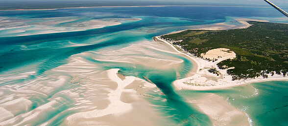andBeyond Benguerra Island, andbeyond_mozambique, benguerra_island, Mozambique, scenery, &Beyond, &Beyond Benguerra Island, Dünnen, Luftbild, Panorama, Strand, Afrikarma, Afrikarma Safaris, Afrikarma.de, Bazarutoarchipel, Benguerra Island