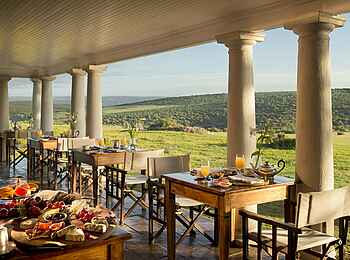 Gorah Elephant Camp: Das Restaurant Gorah Elephant Camp: Das Restaurant