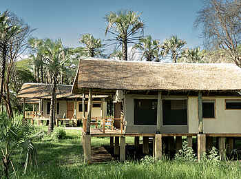 Kisima Ngeda Camp: Blick auf die Bungalows Kisima Ngeda Camp: Blick auf die Bungalows