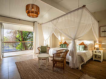 Maun Waterfront Guesthouse: Doppelzimmer mit Balkon Maun Waterfront Guesthouse: Doppelzimmer mit Balkon