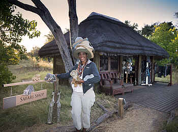 Nxabega Okavango Tented Camp: Souvenir Shop