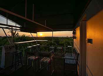 Okavango Spirit: Terrasse Okavango Spirit: Terrasse