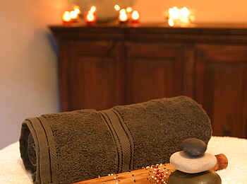 Olive Grove Guesthouse: Vor der Massage