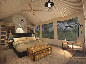 Out of Africa Legend: Ein Gästezelt Out of Africa Legend: Ein Gästezelt