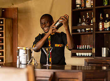 Serengeti Woodlands Camp: An der Bar