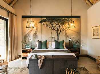 Simbavati Camp George: Suite mit Doppelbett Simbavati Camp George: Suite mit Doppelbett