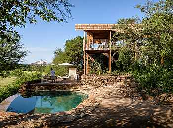 Singita Faru Faru: Poolbereich