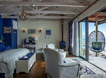 Tintswalo Atlantic Boutique-Hotel: Blick in die Ithaca Island Suite Tintswalo Atlantic Boutique-Hotel: Blick in die Ithaca Island Suite