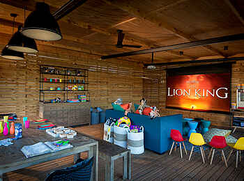 Marataba Safari Lodge: Kinder Lounge mit eigenem Kino und Bastelmöglichkeiten