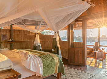 Time + Tide Nsolo: Schlafzimmer und Veranda