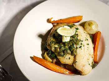 Gibbs Farm: Schön angerichteter Teller