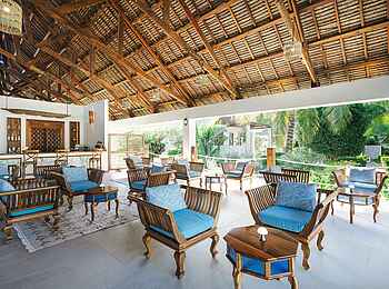 Kisiwa on the Beach: Auf der Terrasse