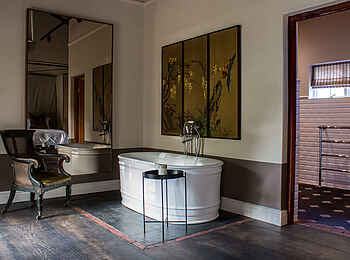 La Clé Lodge: Garden Room Bad im Zimmer La Clé Lodge: Garden Room Bad im Zimmer