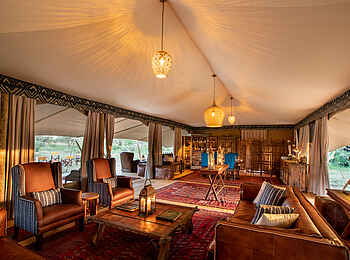 Mara Expedition Camp: Die Lounge