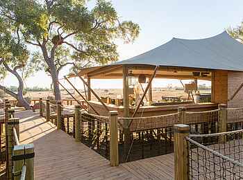 Tuludi Camp: Die Wege Tuludi Camp: Die Wege