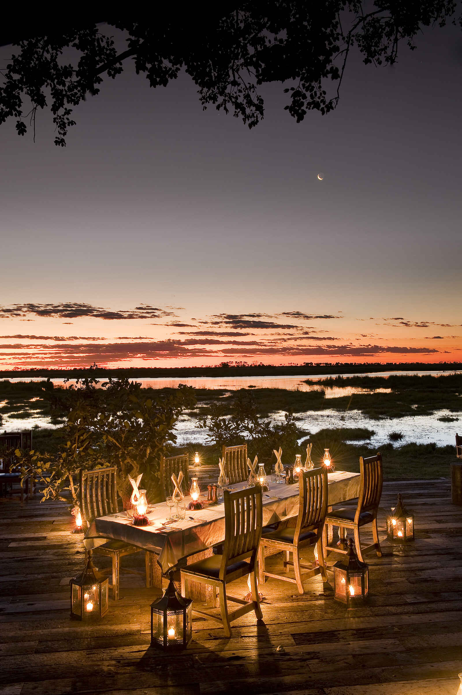 Zarafa Camp: Dinner unter Sternen Zarafa Camp: Dinner unter Sternen