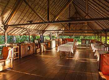 Masoala Forest Lodge: Speiseraum Masoala Forest Lodge: Speiseraum