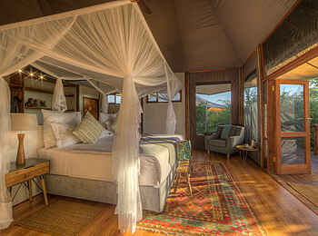 Nokanyana Camp: Doppelbett