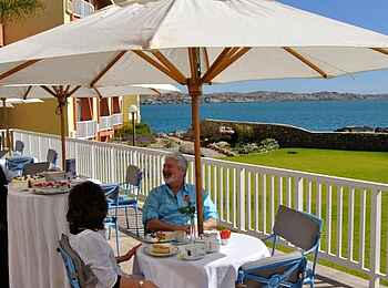 Lüderitz Nest Hotel: Terrasse