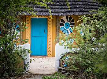 Planet Baobab: Eingangstür Planet Baobab: Eingangstür