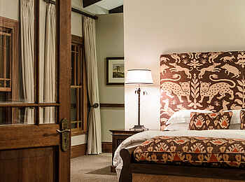Baines River Camp: Gästechaletinterieur Baines River Camp: Gästechaletinterieur