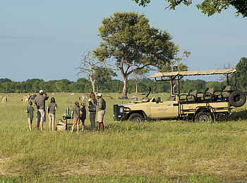 Somalisa Acacia Camp: Lunch break