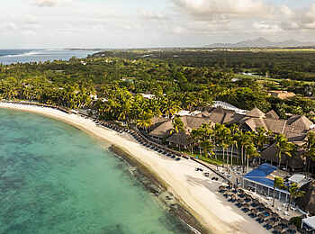 Constance Belle Mare Plage: Luftansicht