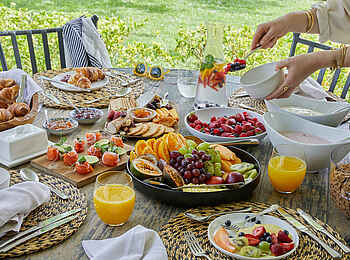 La Clé Lodge: Frühstück La Clé Lodge: Frühstück