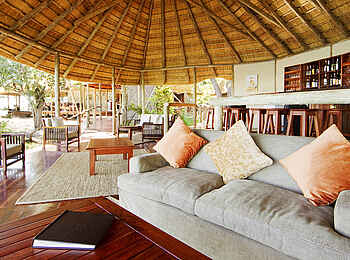 Lagoon Camp: Lounge und Bar Lagoon Camp: Lounge und Bar