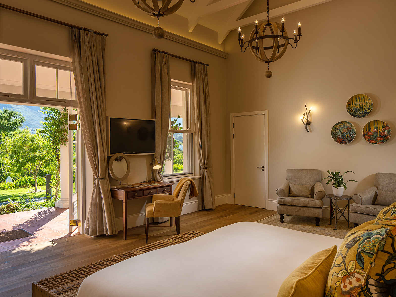 Leeu Estates: Wohnzimmer im Protea House Leeu Estates: Wohnzimmer im Protea House