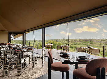 Mahali Mzuri: Speisebereich