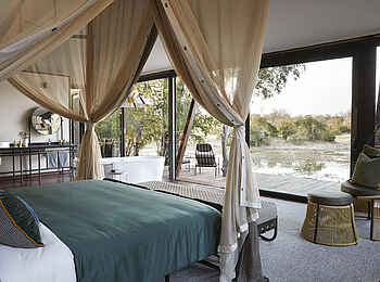 Molori Mashuma Luxury Tented Camp: Premier Tented Suite - Bett