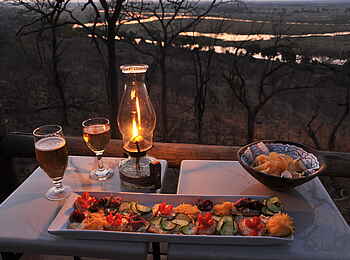 Muchenje Safari Lodge: Vorspeisensalat