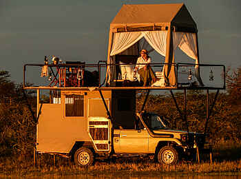 Onguma Tented Camp: Sleepout mit dem Dream Cruiser