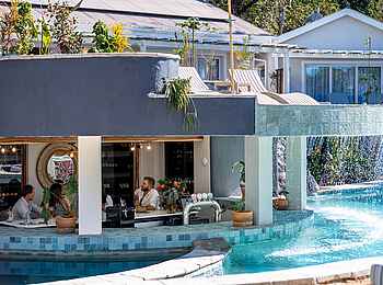 Shongwe Samanzi Lodge: Die Swim-up Bar