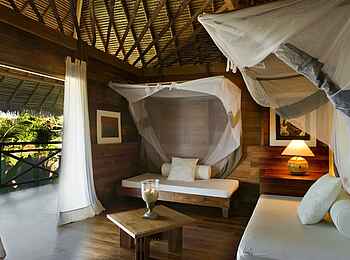 Time + Tide Tsara Komba: Wohnbereich der Ocean View Suite