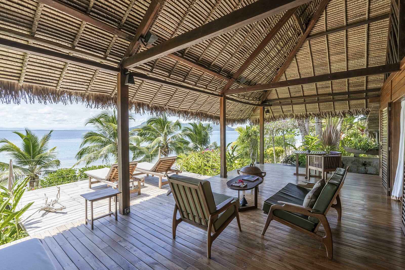 Time + Tide Tsara Komba: Die Veranda der Ocean View Zimmer Time + Tide Tsara Komba: Die Veranda der Ocean View Zimmer